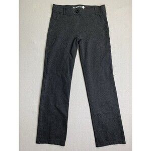 Betabrand Straight Leg Classic Dress Pant Black Yoga Pants Medium Petite W0076